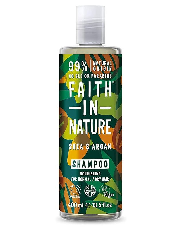 Natural Hemp and Medowfoam Shampoo, Restoring, Vegan and Cruelty Free, No SLS or Parabens, For Normal to Dry Hair, 400 ml