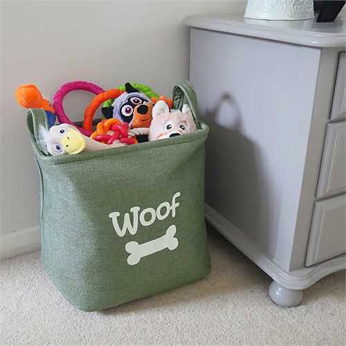 Dog toy 2024 storage uk