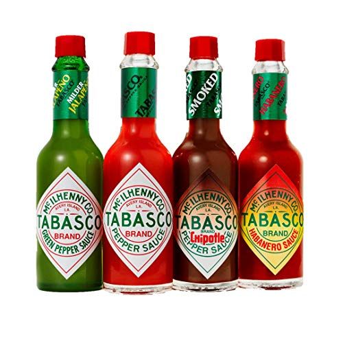 Tabasco Pepper Sauce - Set of 4 Flavours - Boxed