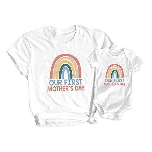 Super Mum Printed Navy T-shirt Mother's Day Gift Idea