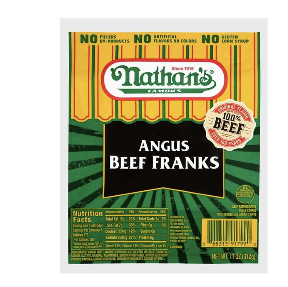Nathan's Famous Angus Beef Franks