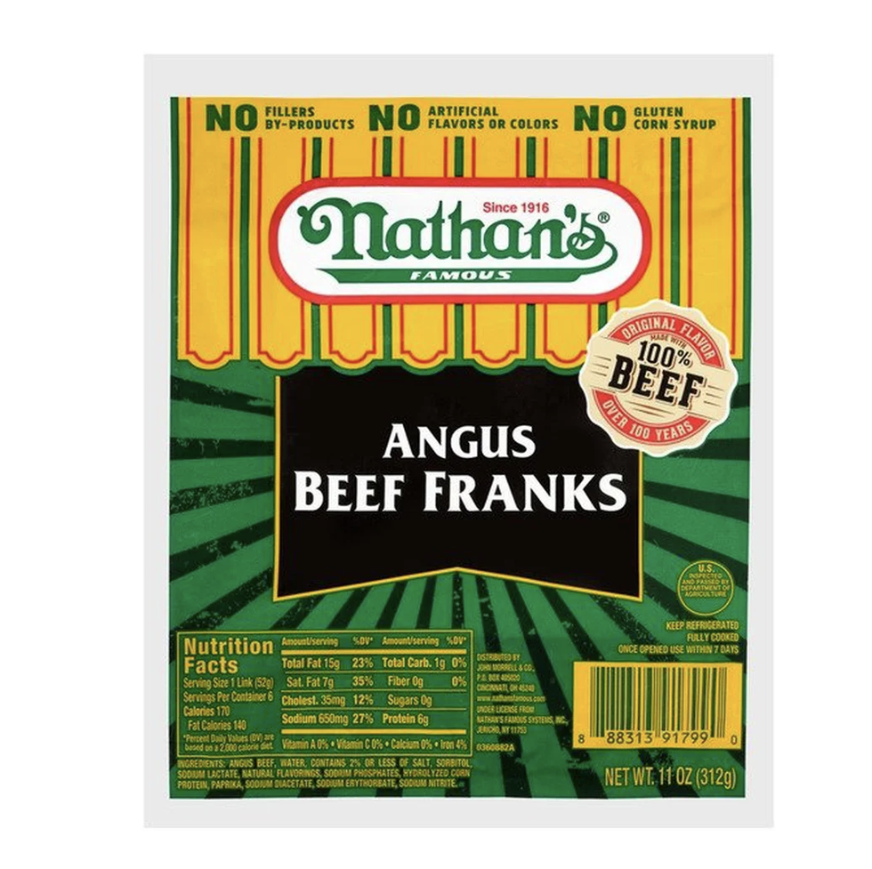 Nathan's Famous Angus Beef Franks