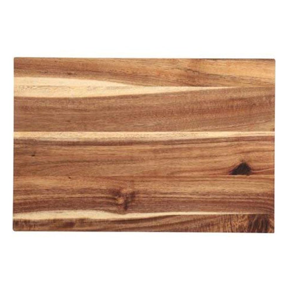 Thirteen Chefs Cutting Board - Large, Portable 12 x 9 Inch Acacia Wood  Cutting Board for Plating, Charcuterie and Prep