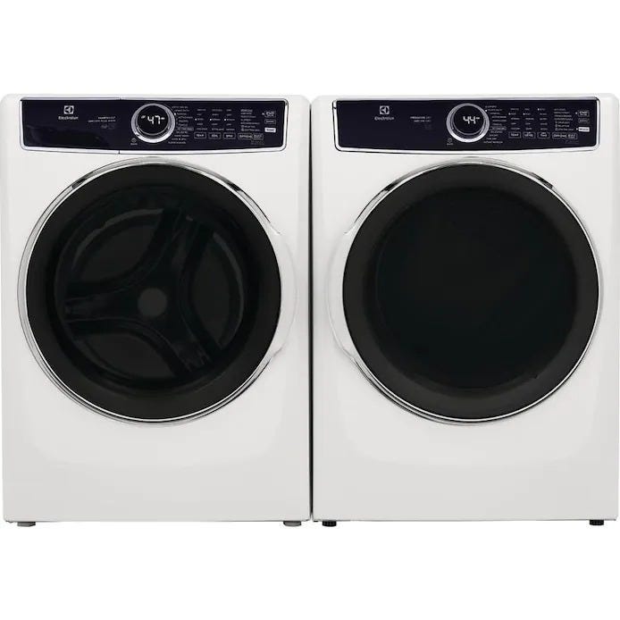 Electrolux Smartboost Front-Load Washer & Electric Dryer Set