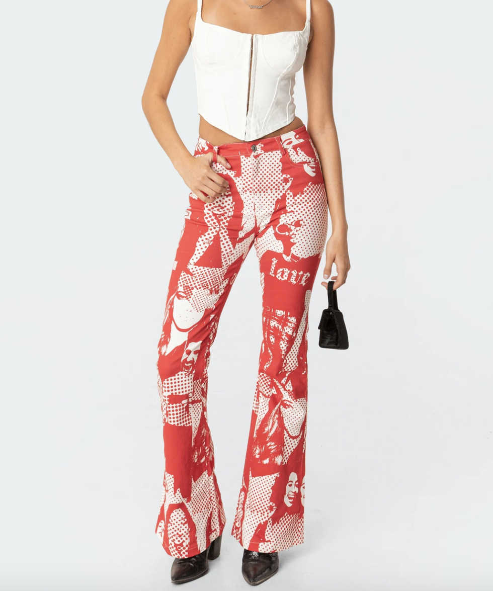 Women Casual Wear Printed Trendy Pants at Rs 420/piece in
