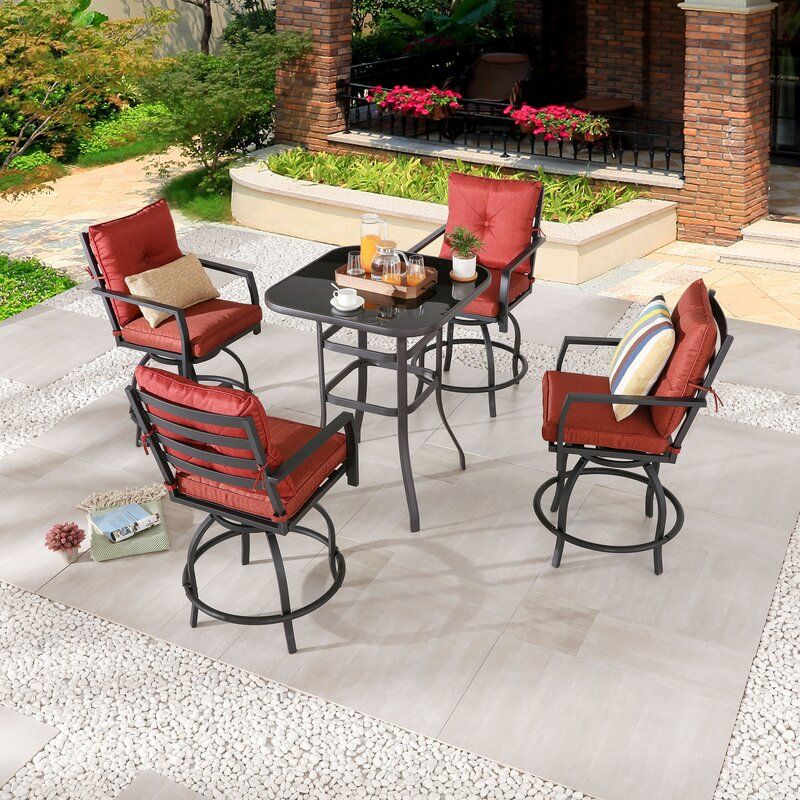 High top deals outdoor bistro set