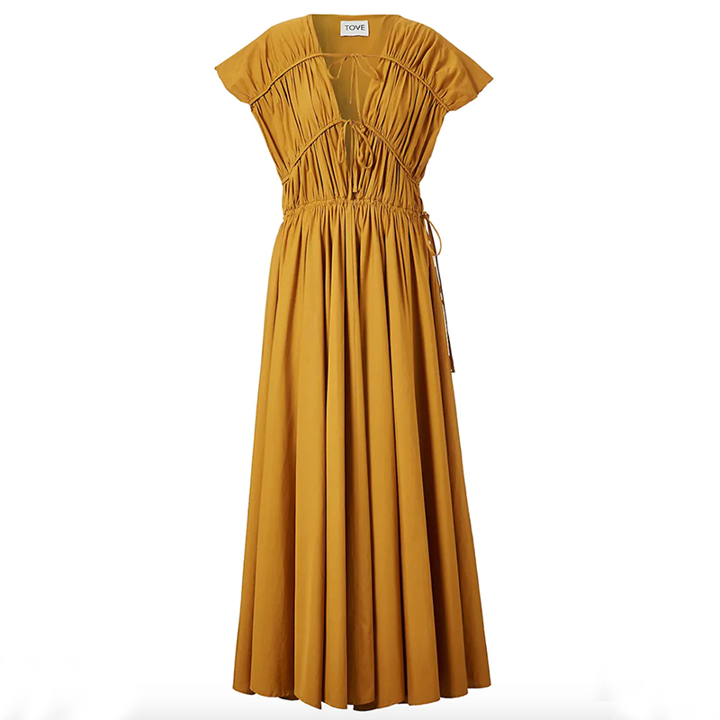 Eloise Poplin Midi Dress