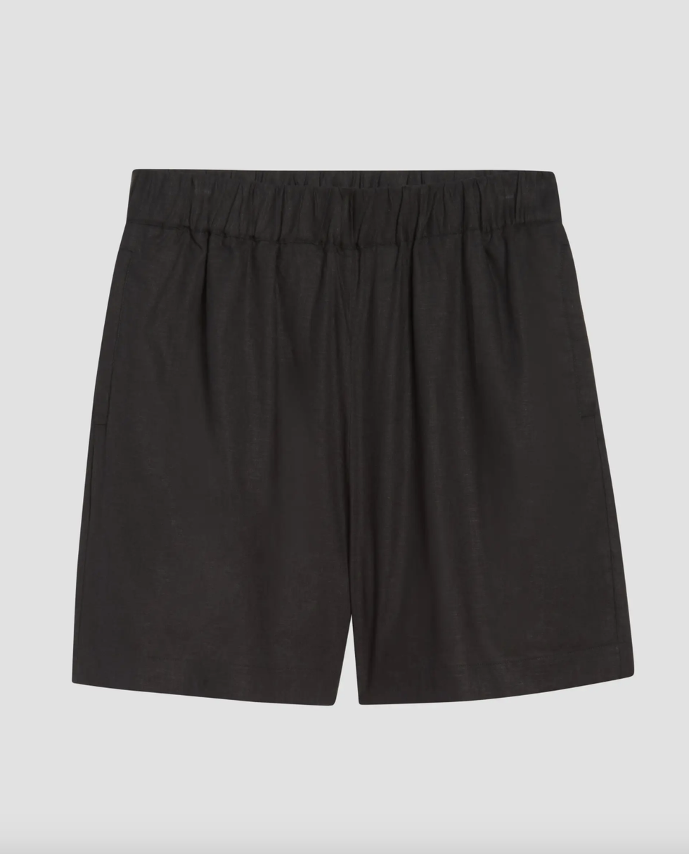 Juniper Linen Easy Pull-On Shorts