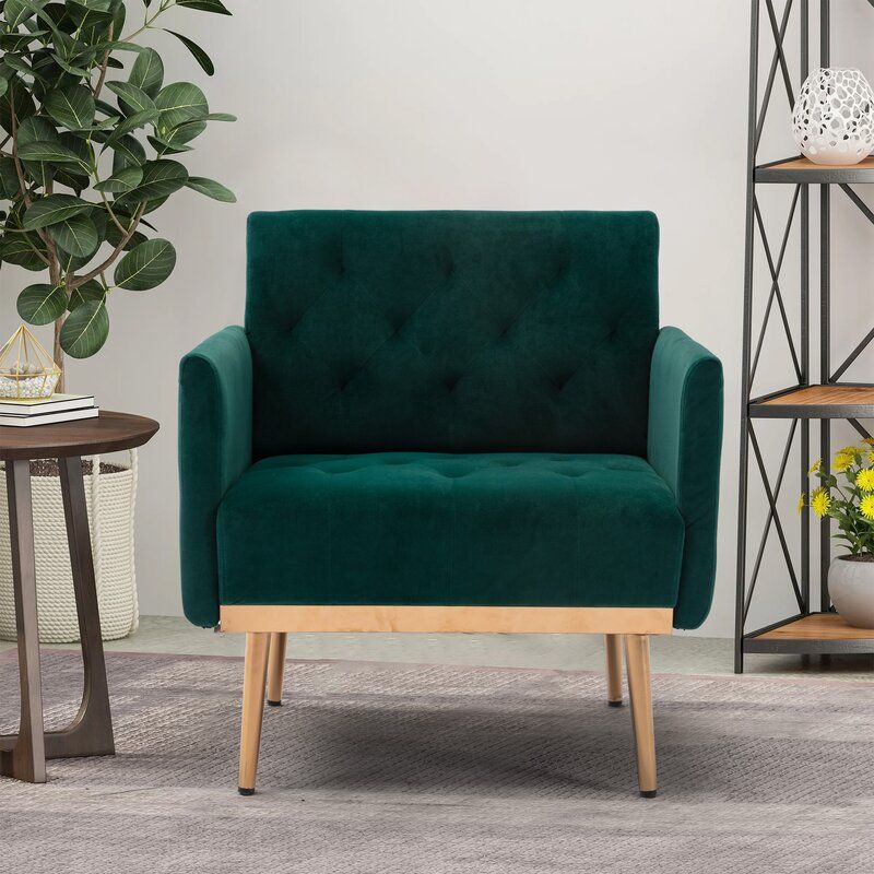 Galston Wide Tufted Armchair