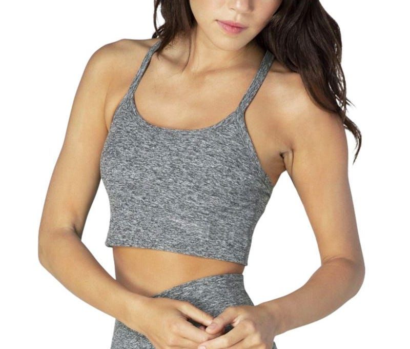 Ogeenier Womens Yoga Running Crop Tank Tops Racerback Fitness Tank Top Singlet Quick Dry Sports Vest Sleeveless Shirt 