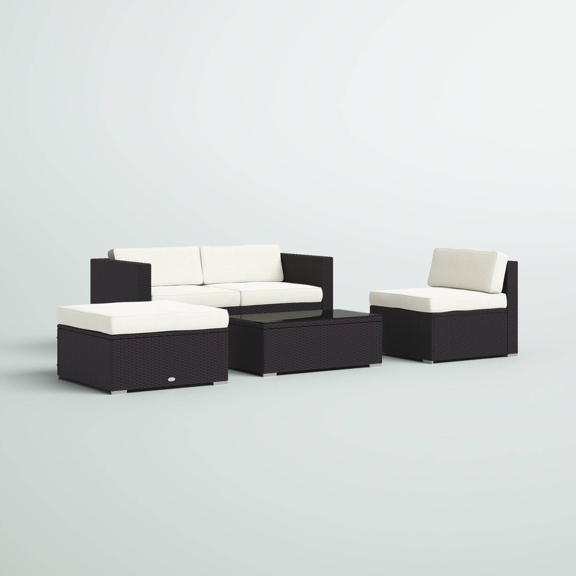 Hazen 4-Person Outdoor Seating Group with Cushions
