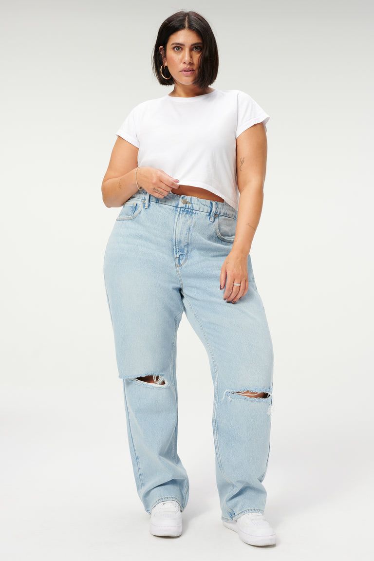  High Waist Loose Comfortable Jeans For Women