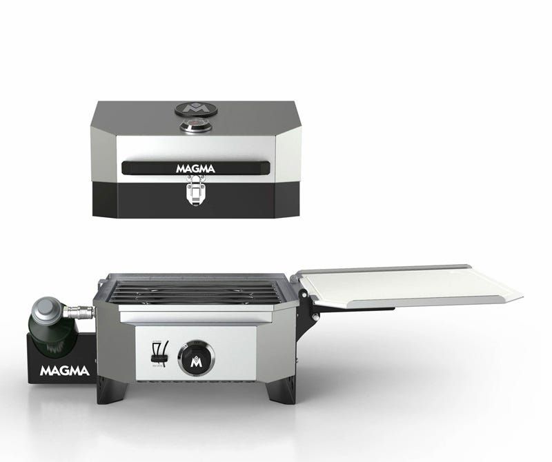 Crossover Single-Burner Gas Firebox with Grill Top