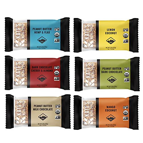 Organic Energy Bars, Variety Pack (Pack of 12) Organic Energy Bars, Variety Pack (Pack of 12)