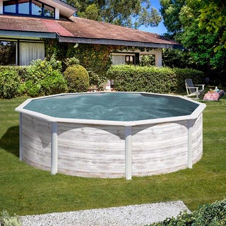 Piscina de acero aspecto nórdico Piscina de acero aspecto nórdico