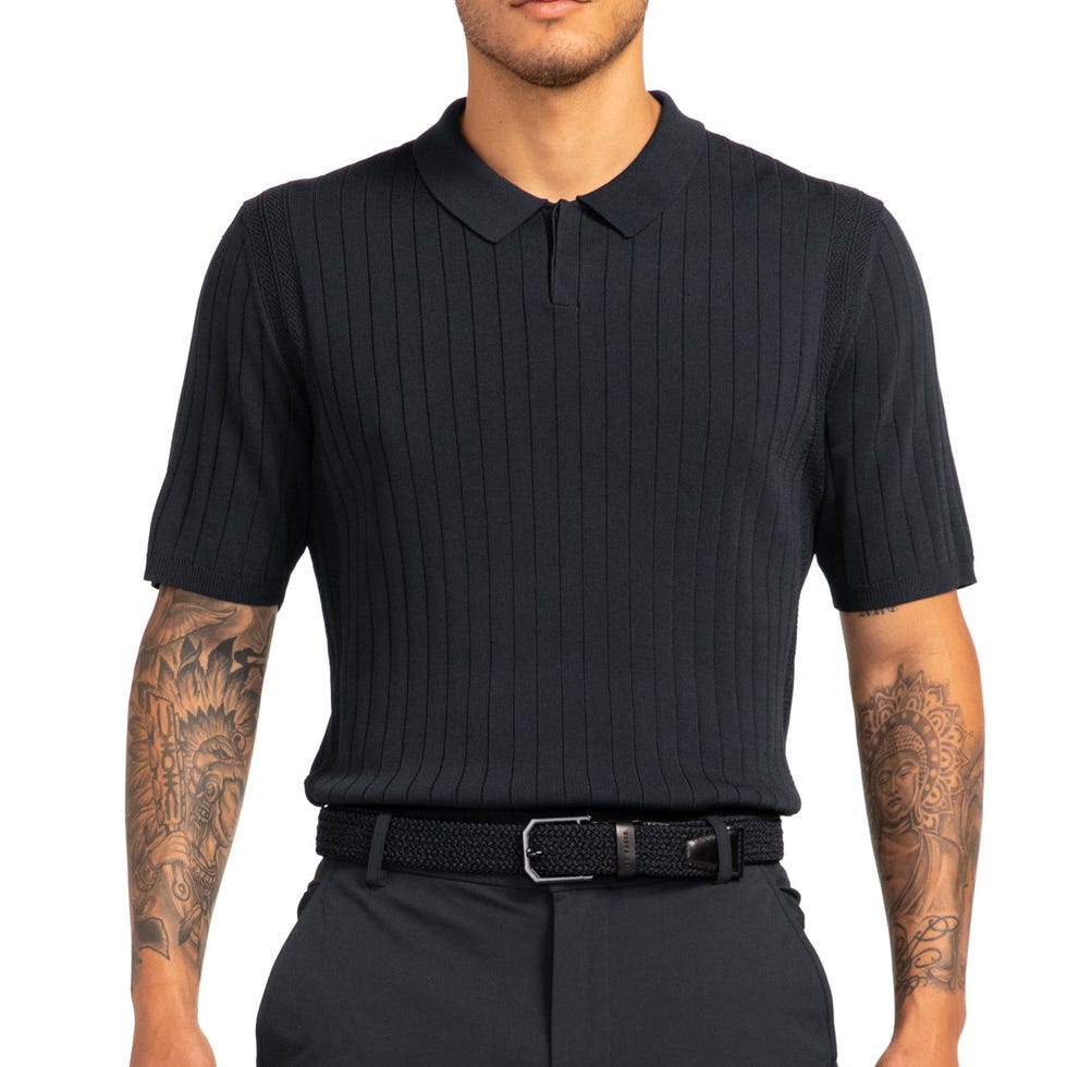 Engineered Knit Polo
