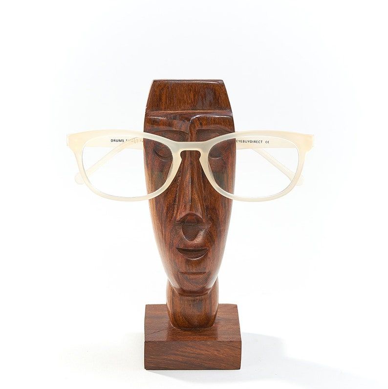 Hand Carved Glasses Stand