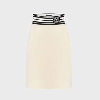 LV Stripe Pencil Skirt