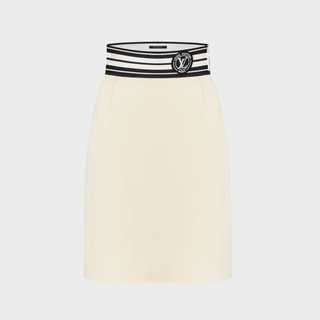 LV Stripe Pencil Skirt