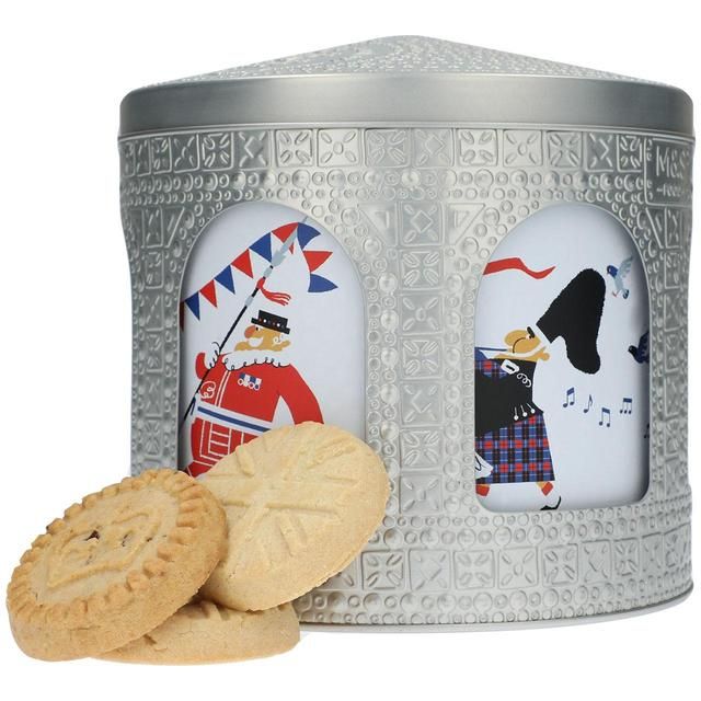 M&S All Butter Shortbread with Strawberries & Clotted Cream Tin 360g