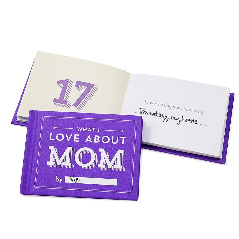 ‘What I Love About Mom By Me’ ‘What I Love About Mom By Me’