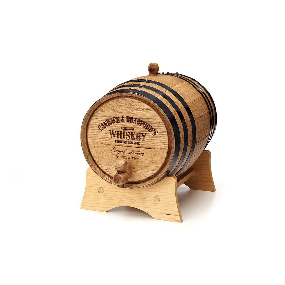 Personalized Whiskey Barrel