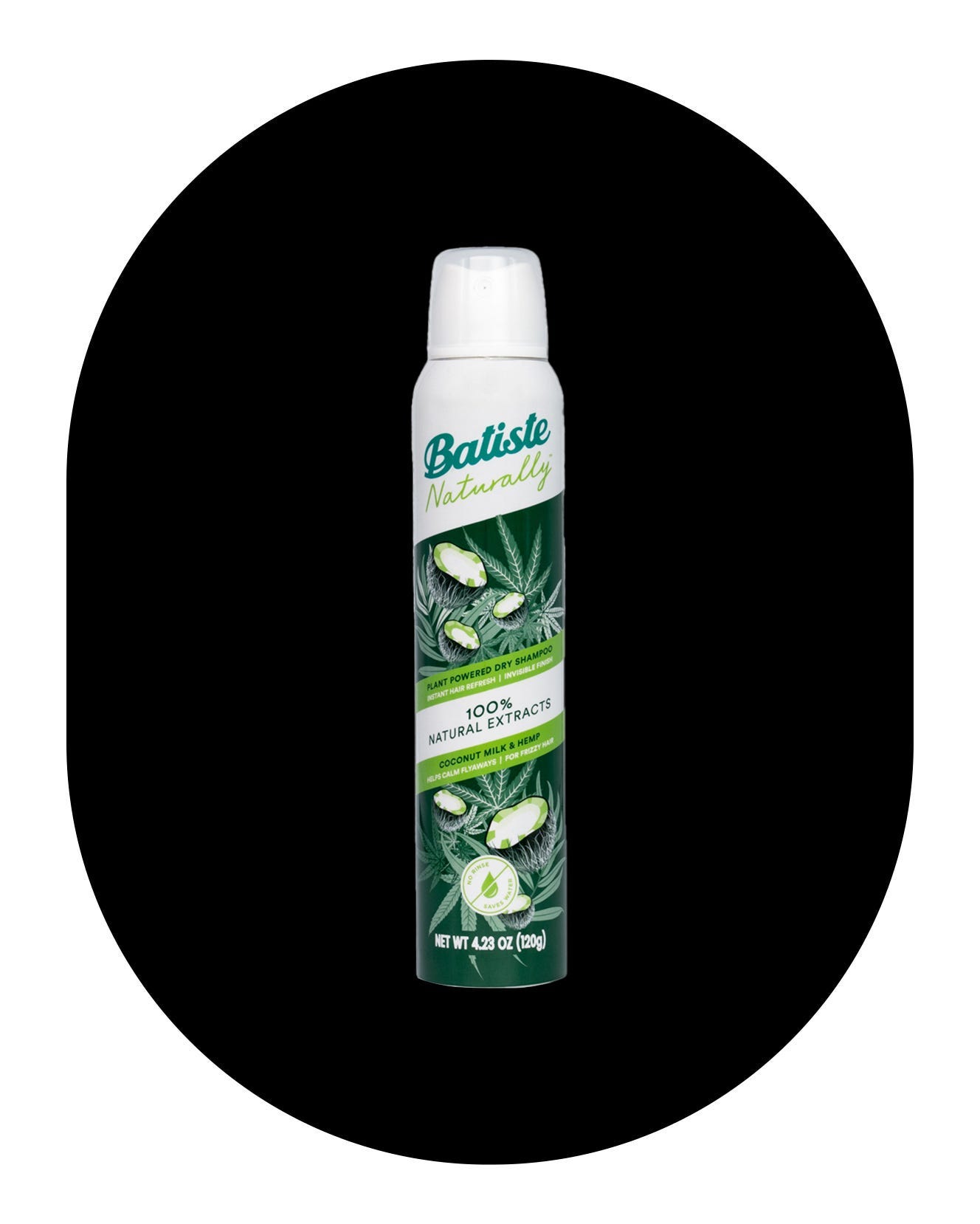 Batiste Naturally Coconut Milk & Hemp Dry Shampoo