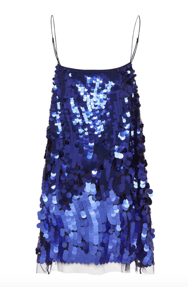 Playful Shine Sequined Tulle Mini Dress