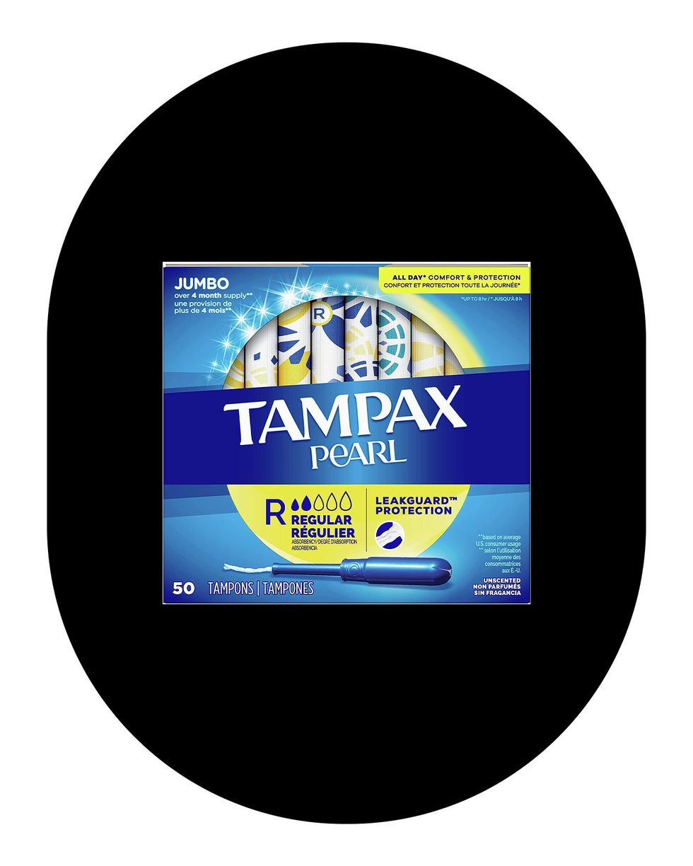 Tampax Pearl With LeakGuard Braid Unscented Tampons