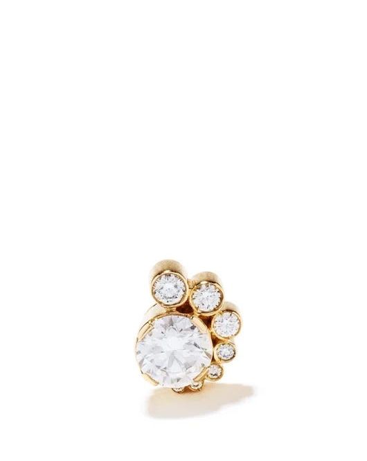 Celestine Diamant 18Kt Gold Single Earring