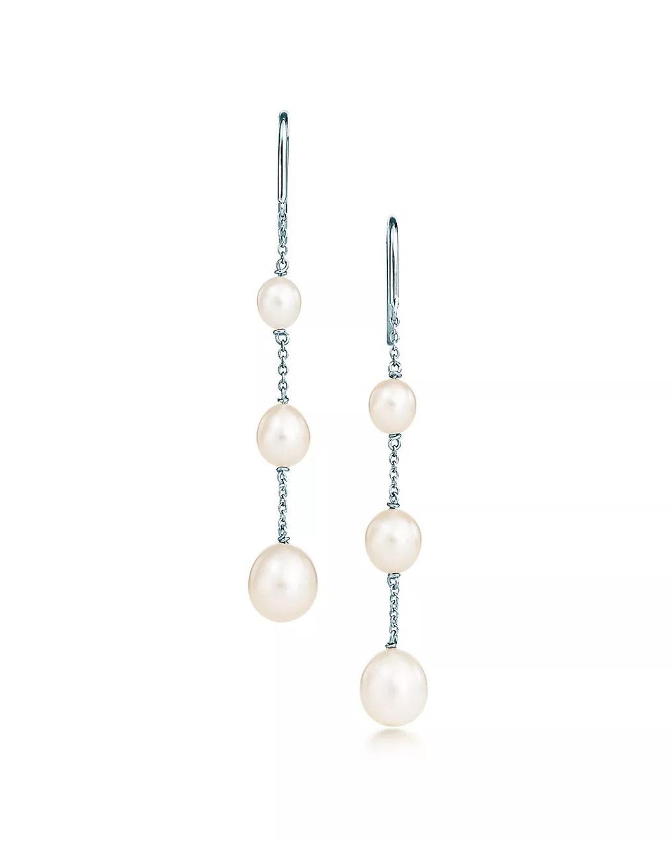 Elsa Peretti Pearls by the Yard Chain Earrings