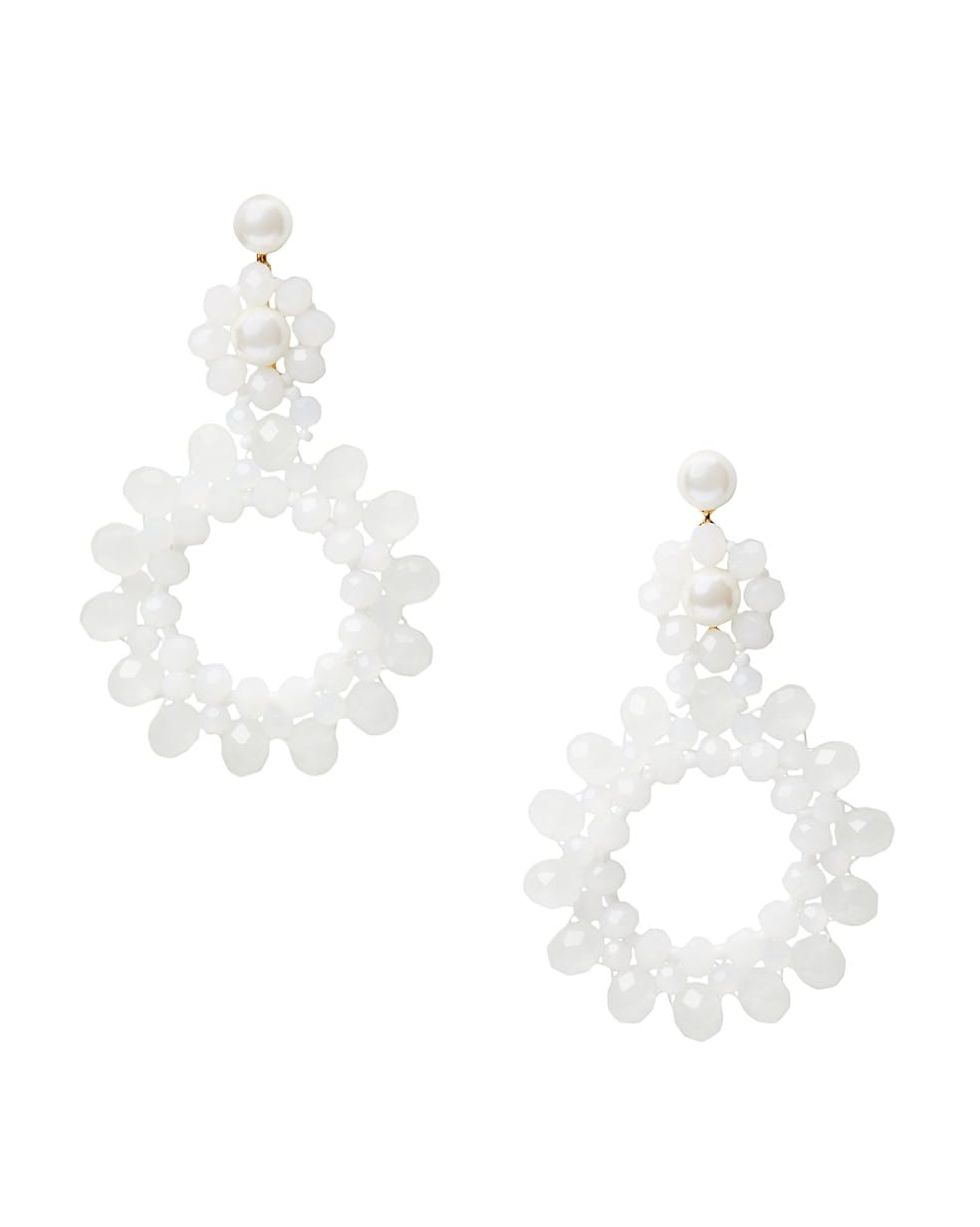 Marguerite Gold-Plated, Faux Pearl & Glass Bead Earrings