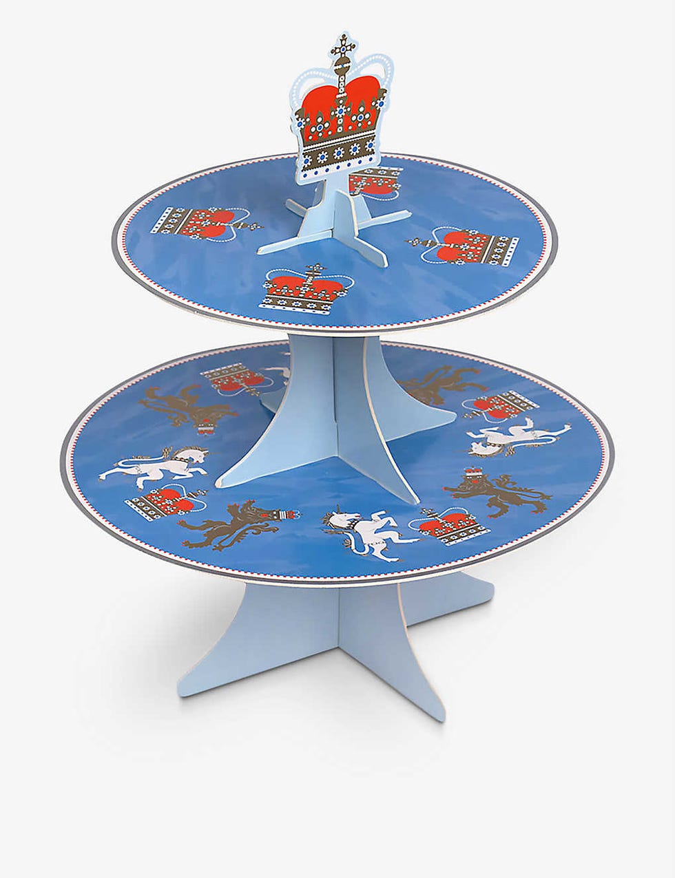 Talking Tables Right Royal Spectacle 2-tier Cake Stand 30cm