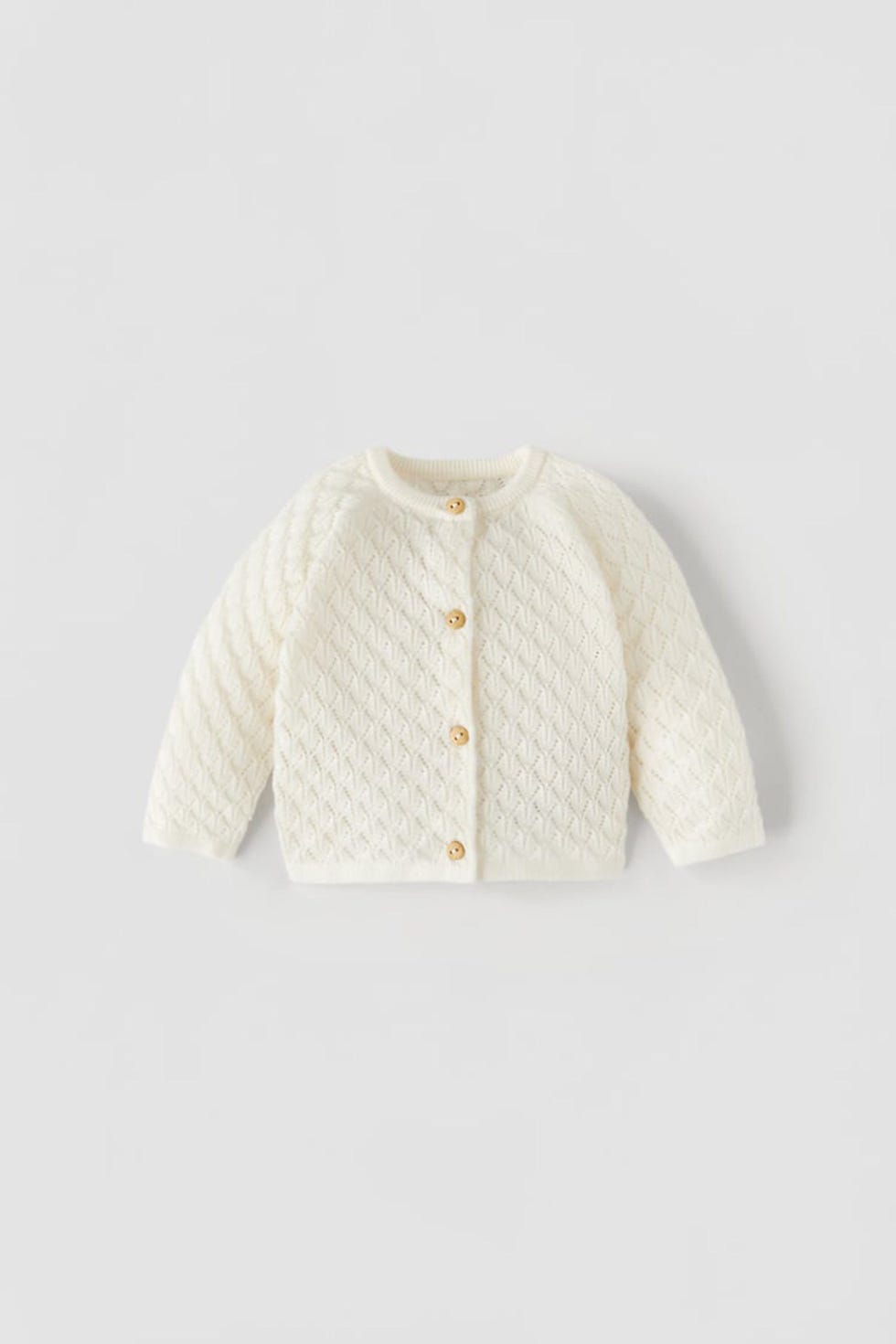 Chaqueta de punto calada