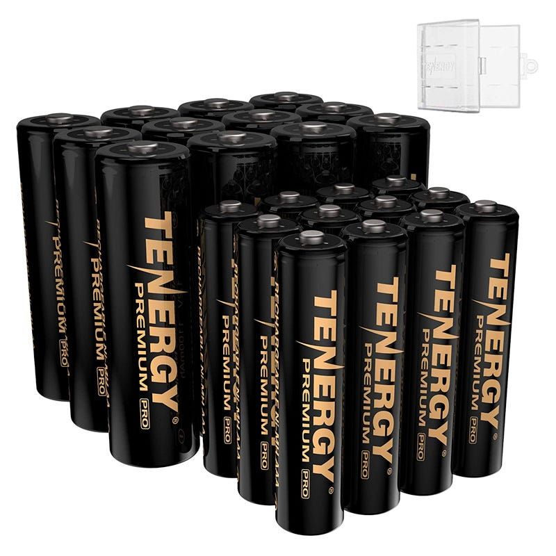 Tenergy Premium Pro NiMH AA/AAA Batteries