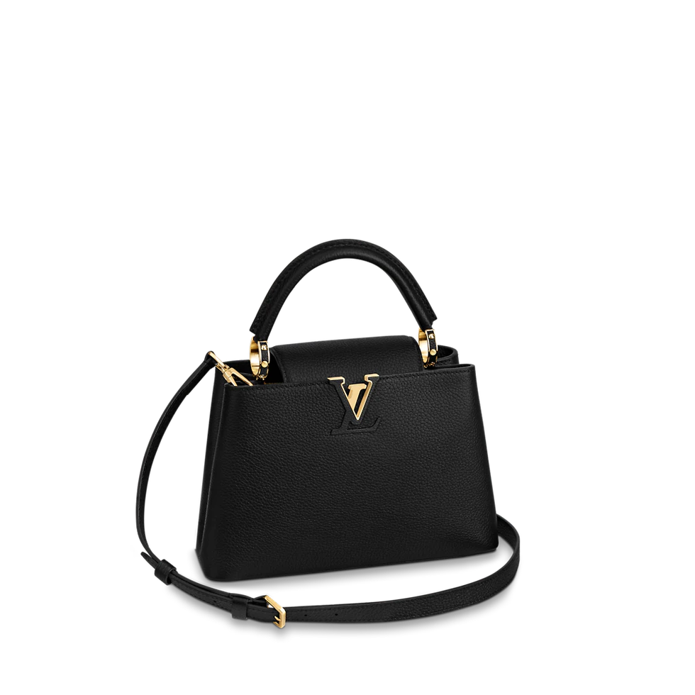 春夏穿搭百搭包款推薦：Louis Vuitton Capucines BB黑色肩背包