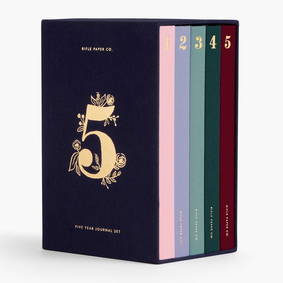 Rifle Paper Co. Five Year Keepsake Journal Set