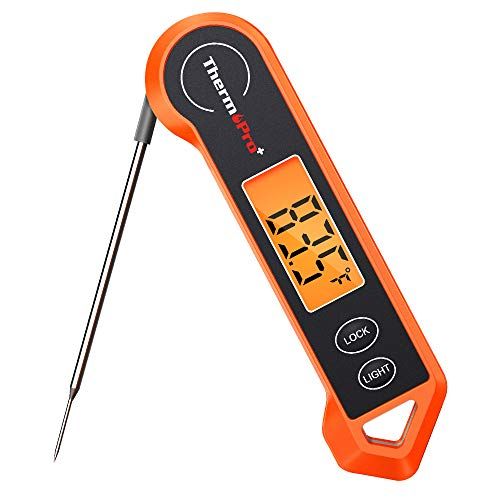 Brifit Food Thermometer Digital Instant Read Meat Thermometer with Probe for 