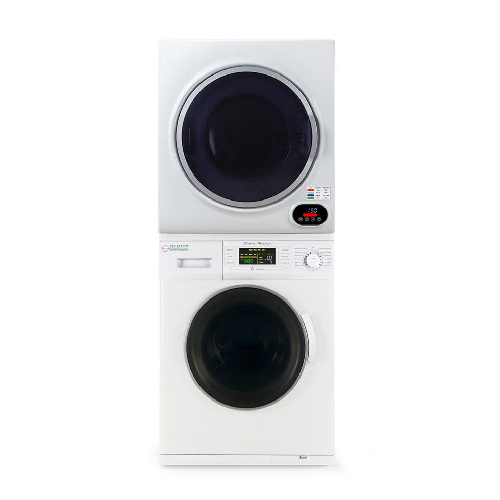 Equator Electric Stackable Washer And Dryer Set