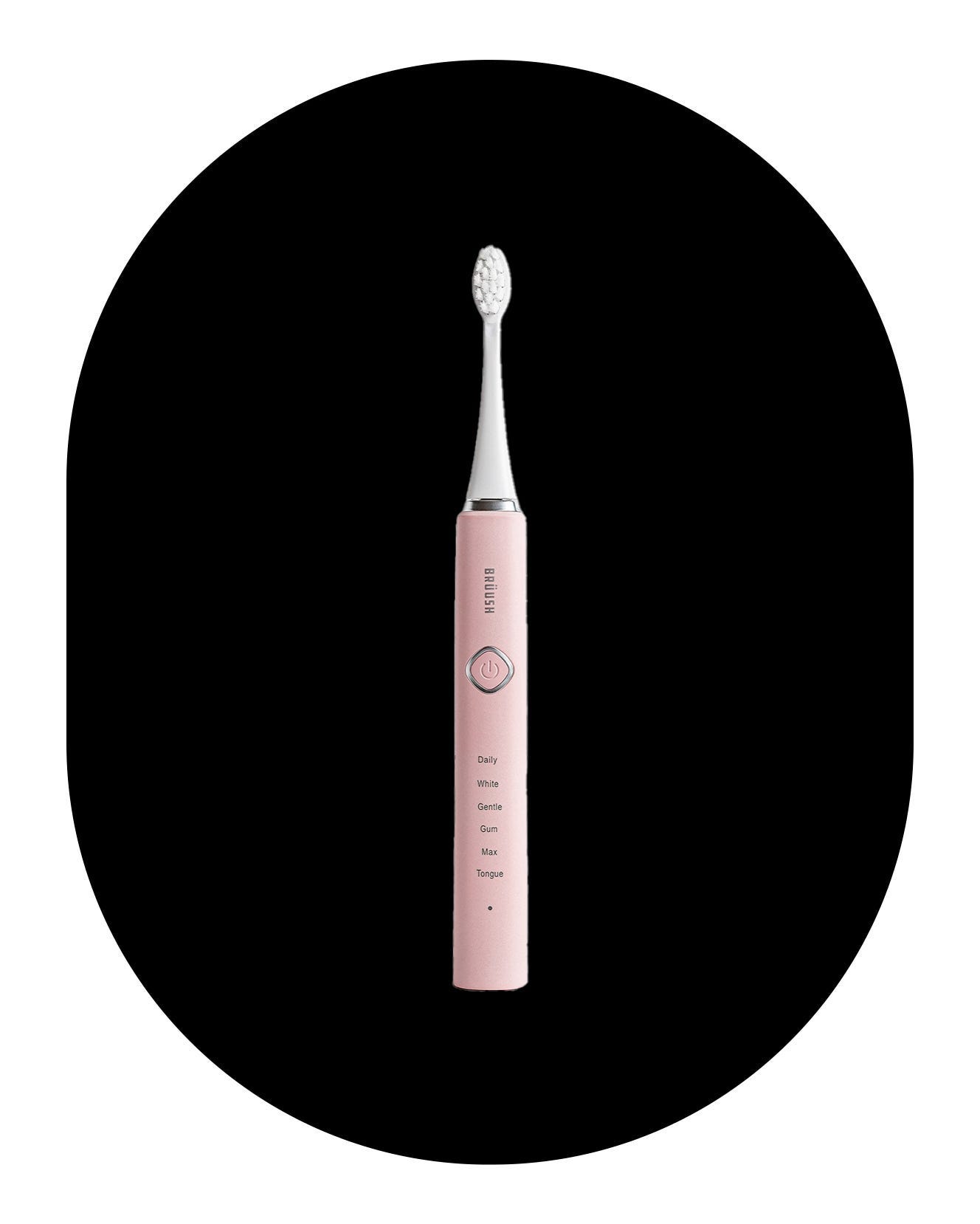 Bruush Pink Electric Toothbrush Kit