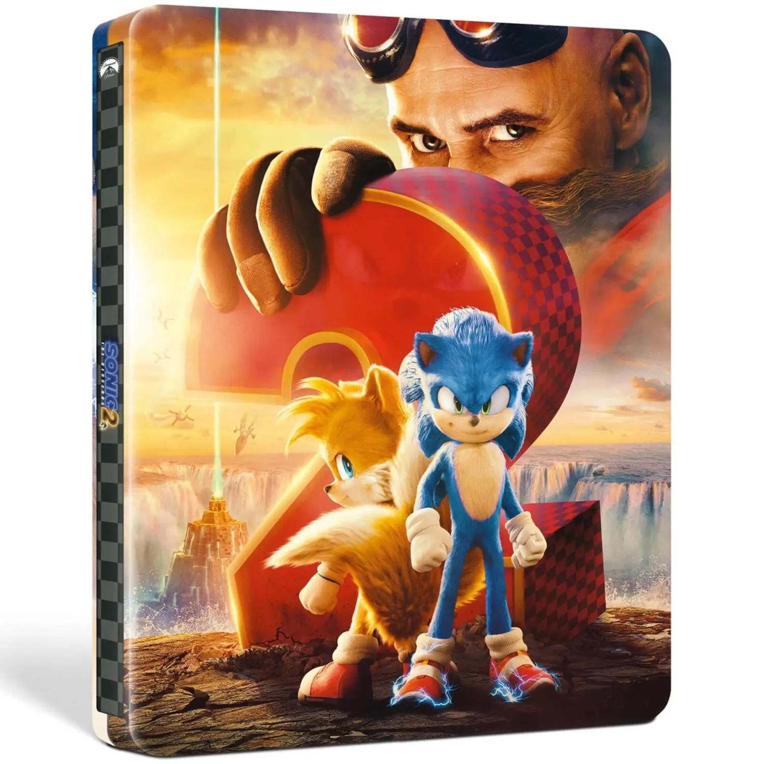 Sonic the Hedgehog 2 gets DVD Blu ray and Steelbook release