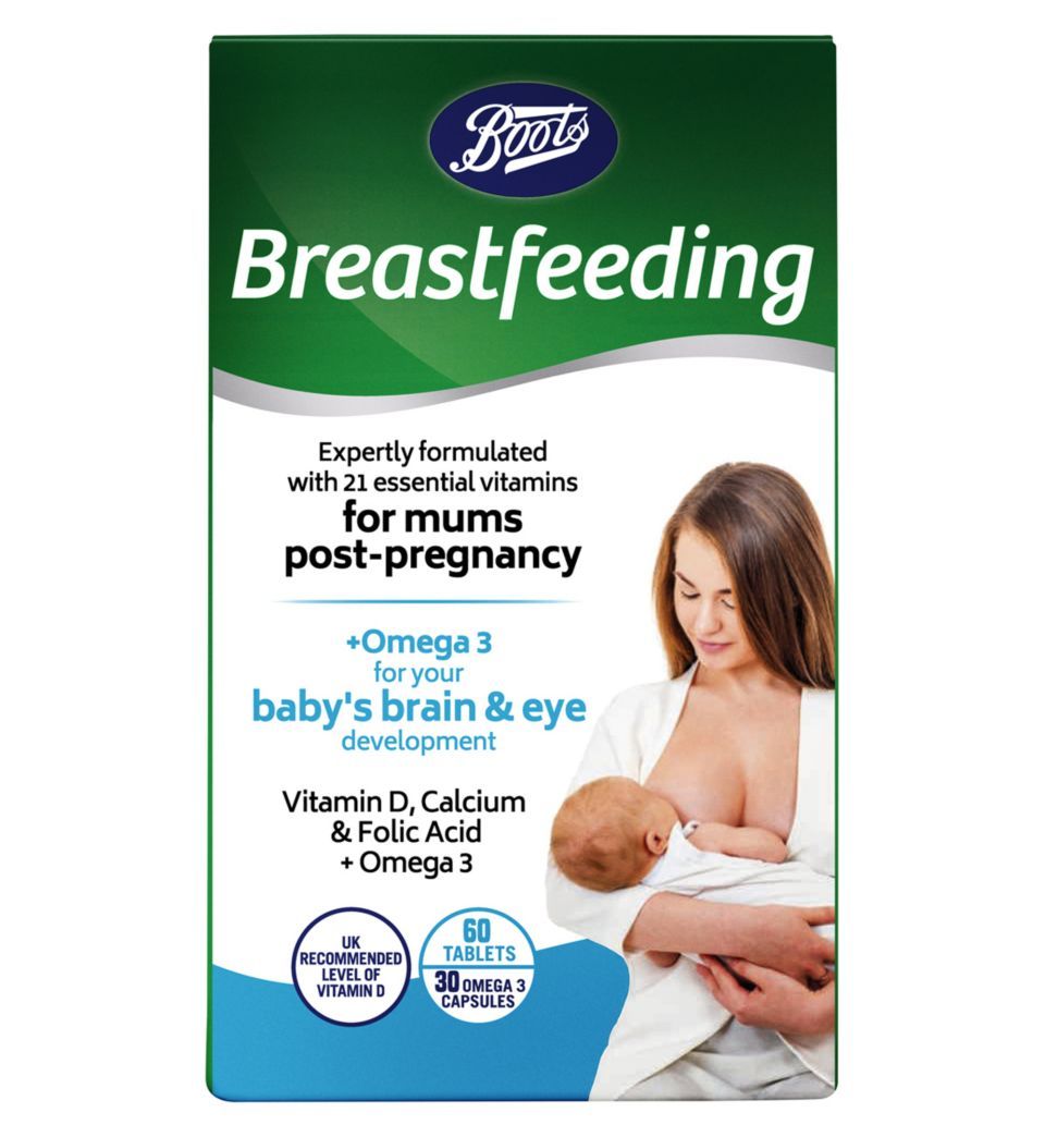 Boots Breastfeeding Essential Vitamins + Omega 3