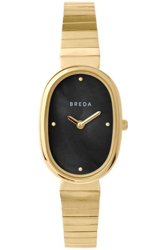 BREDA ‘Jane’ Gold and Metal Bracelet Watch, 23MM