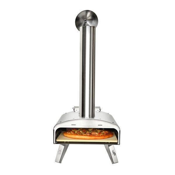 Stainless Steel Wood-Fired Pizza Oven