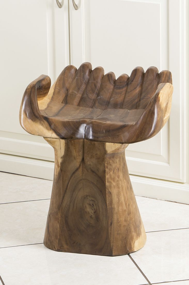 Double Sugar Wood Hand Chair