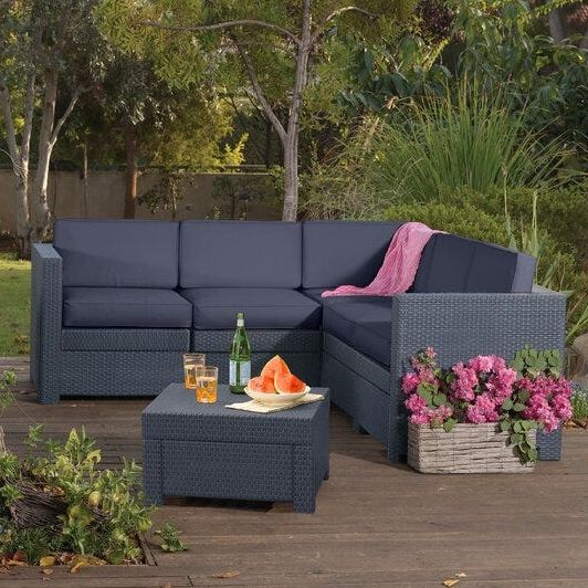 Provence 4 - Person Seating Group with Cushions