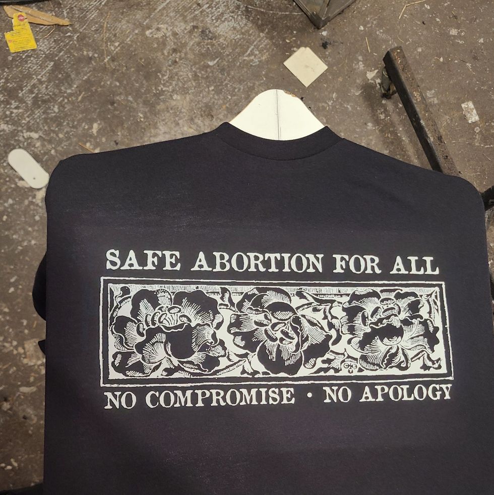 “Safe Abortion for All. No Compromise, No Apology” Shirt