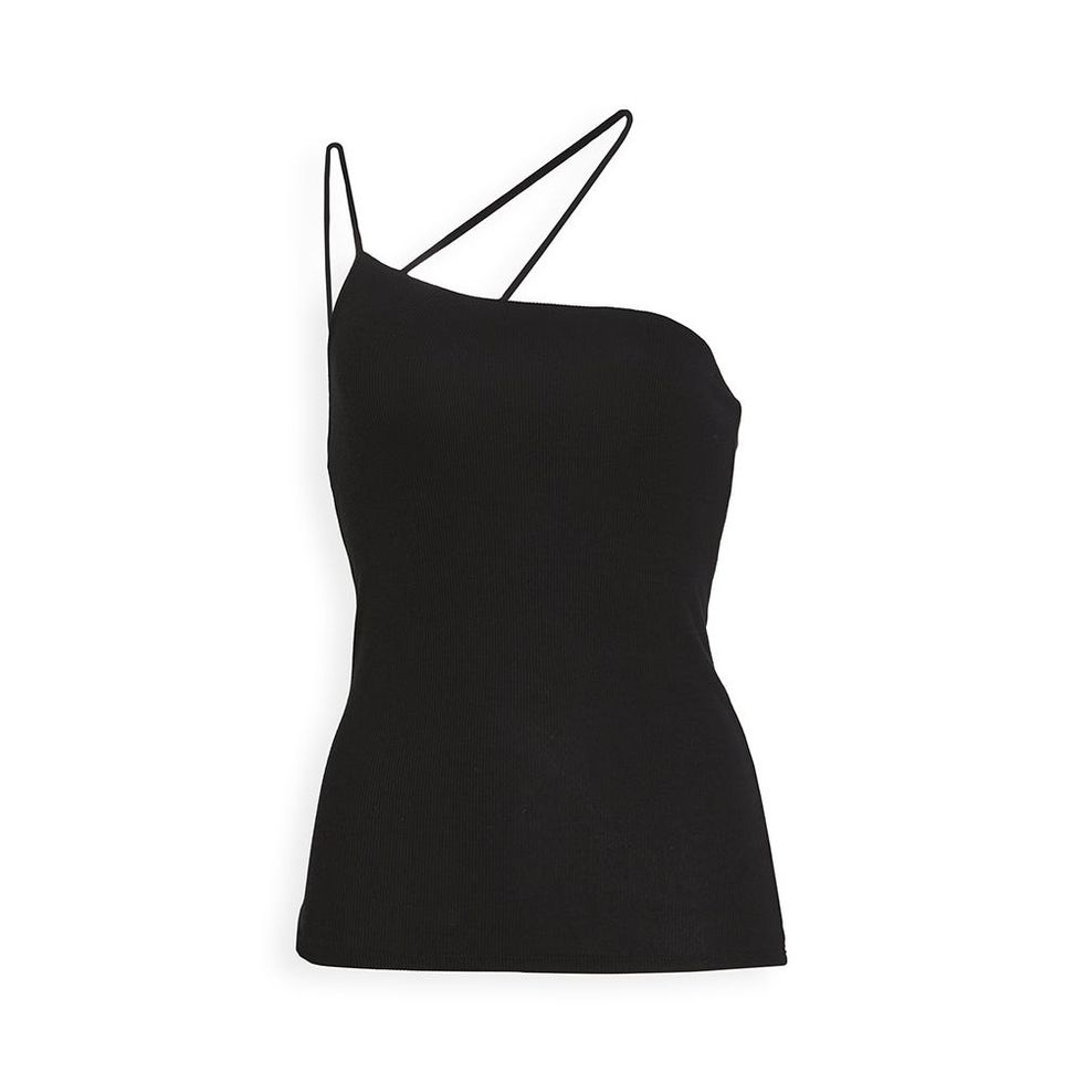 Buy Friends Like These Black Strappy Sleeveless Satin Cami Top from the  Next UK online shop