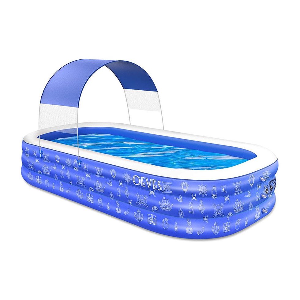 Inflatable Swimming Pool With Canopy 