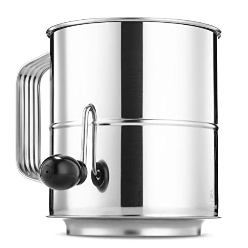 OXO Softworks Stainless Hand Flour Sifter Kitchen Utensil